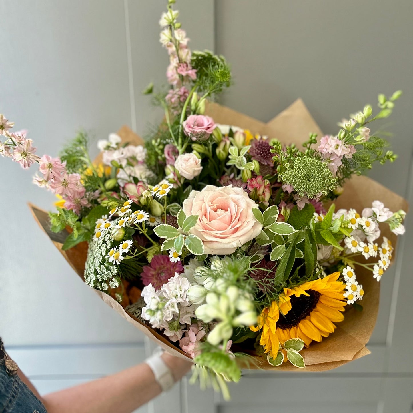 September Friday Flowers - Hand Tied Bouquet Small