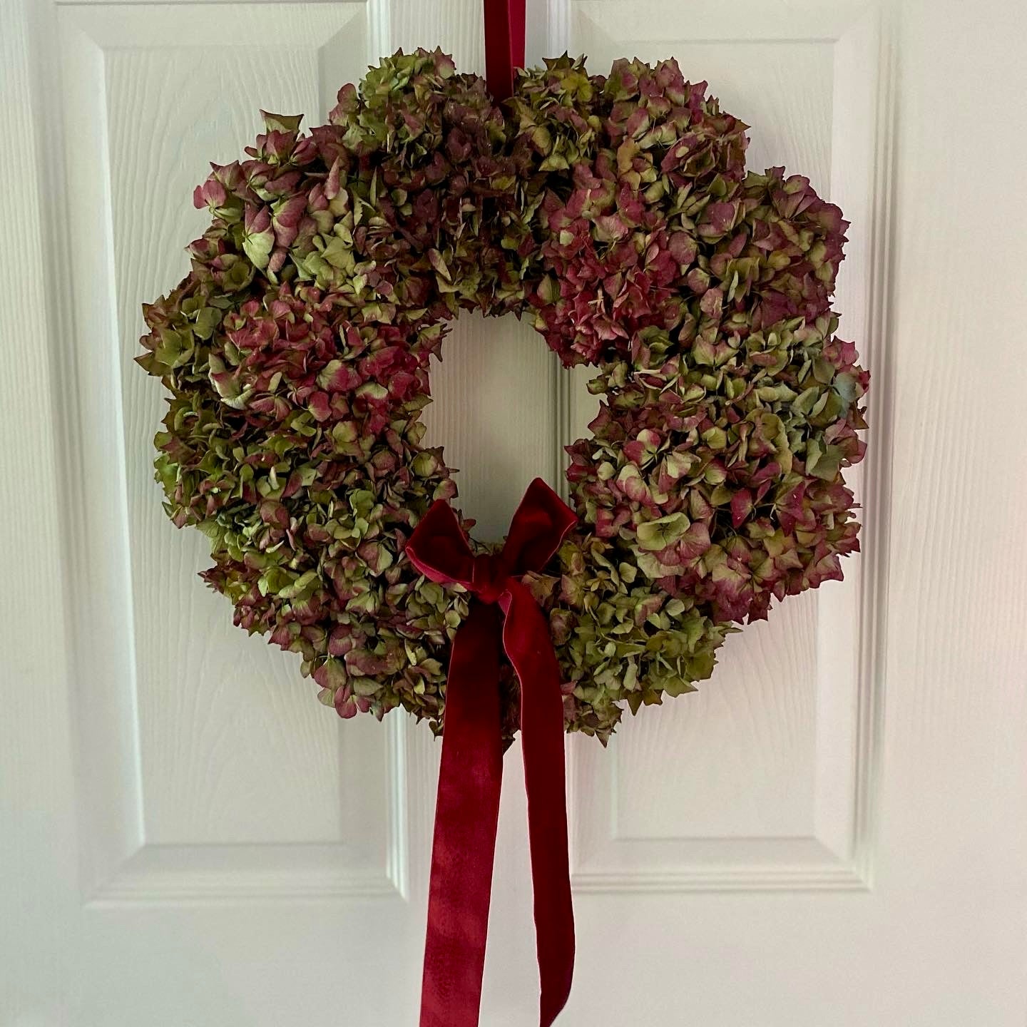 Dried Hydrangea Wreath Workshop